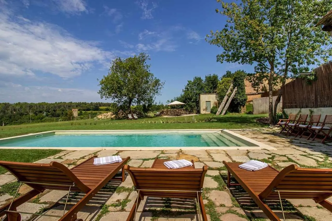 Bed & Breakfast Masia Can Grau Habitaciones Con Desayuno Inlcuido Vilafreser